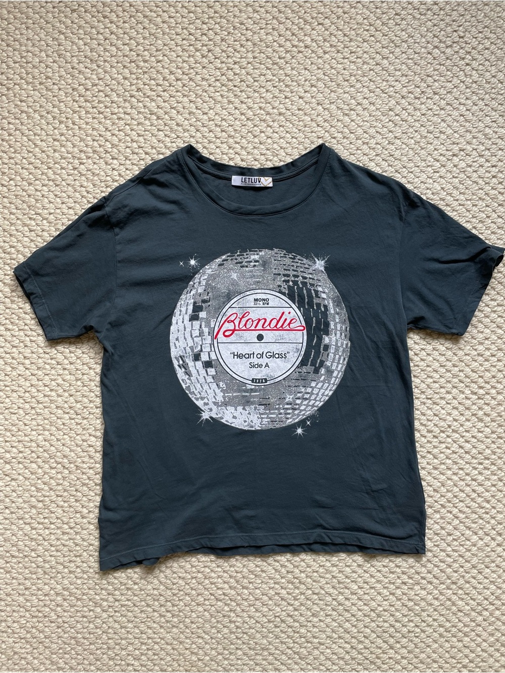 Letluv for Anthropologie Blondie graphic t-shirt
